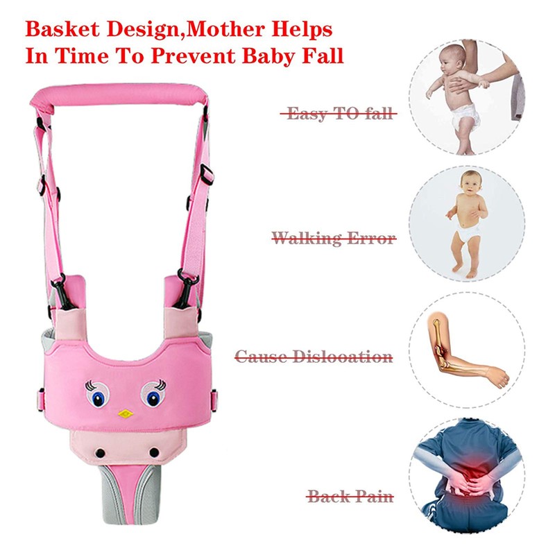 Baby Walking Harness, IULONEE Toddler Assistant Walking Learning Helper Adjustable