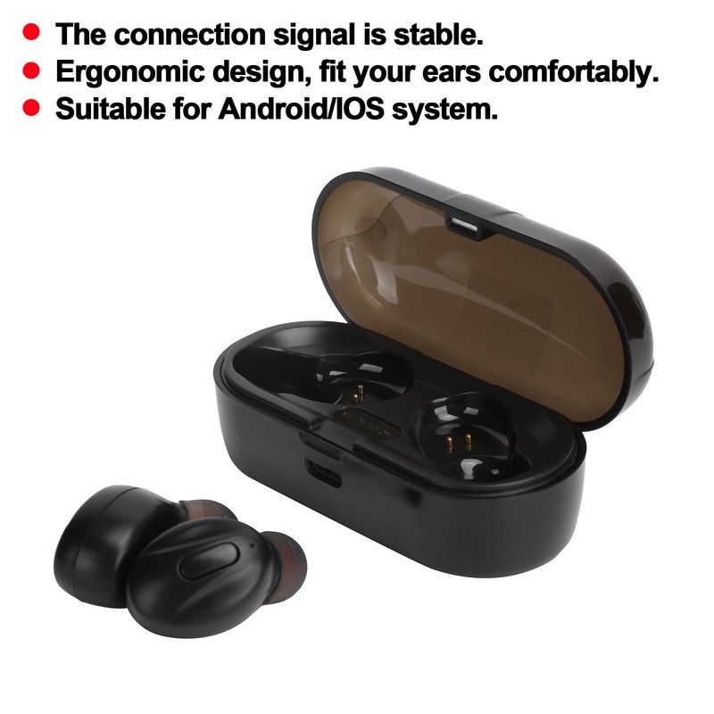 TWS Wireless Bluetooth Headsets Bluetooth 5.0 Earphones Earbuds for Android/IOS
