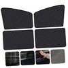 ULTECHNOVO 8pcs Car Window Sun Shade Protector Magnetic Mesh Windshield