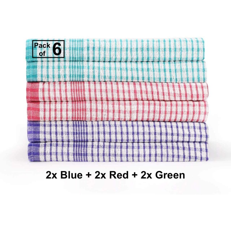 A & B TRADERS Wonderdry Tea Towels Kitchen Mix Pack