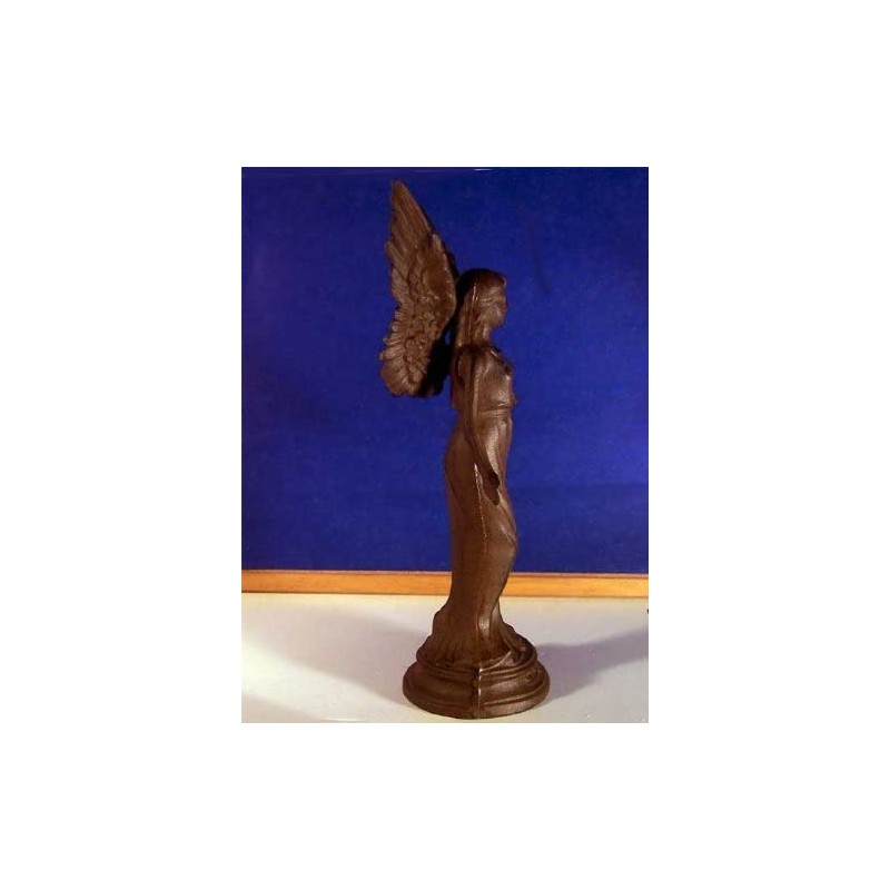 Upper Deck Majestic Angel Statue Cast Iron Rust Finish