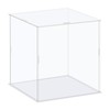 sourcing map Display Case Acrylic Box Transparent Dustproof Protection for
