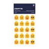 PAPERZIP - Building Block Head Emojis – 40 Stickers for