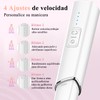 Torno Eléctrico para Uñas,12 en 1 Taladro de Unas Multifuncional,Portátil