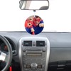 50 Pieces Sublimation Air Freshener Blanks Car Scented Hanging Round