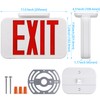 TORCHSTAR 8-Pack LED Exit Sign, Emergency Exit Light with Battery