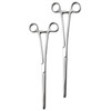 Multipurpose 2 Long Straight Hemostat Forceps 10" + 12" with