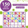 150PCS Large 7" Font Bulletin Board Letters and Punctuation Set,