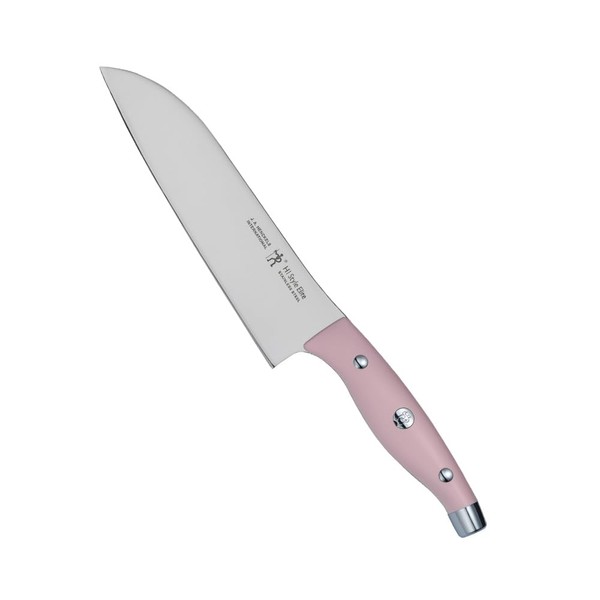 Zwilling J.A. Henckels 16887-441 Henckels "HI Style Elite Santoku Knife, Small, 5.5 inches (140 mm), Peach Made in Japan" Santoku Small Knife, Stainless Steel, Dishwasher Safe, Made in Seki City, Gifu
