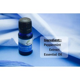 SVATV Ätherisches Pfefferminzöl, Aromatherapieöle in therapeutischer Qualität, Duftöl für Diffusor, Yoga, Massage und Heimwerker-Körperpflege, 10 ml