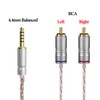 GEEKRIA Apollo 4.4mm Balanced to Dual RCA Audio Cable, OCC