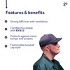 Centurion Safety Products - Baseball Style Bump Cap with Full