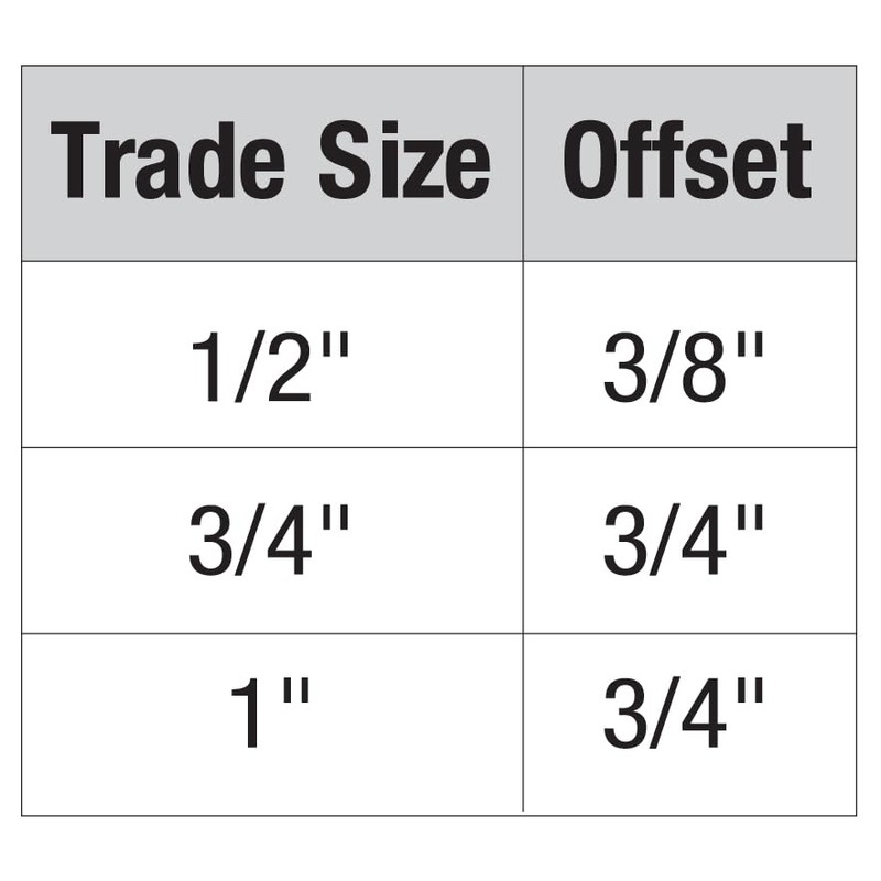 Sigma Electric ProConnex 49007 EMT to Box Offset Connector 3/4-Inch,