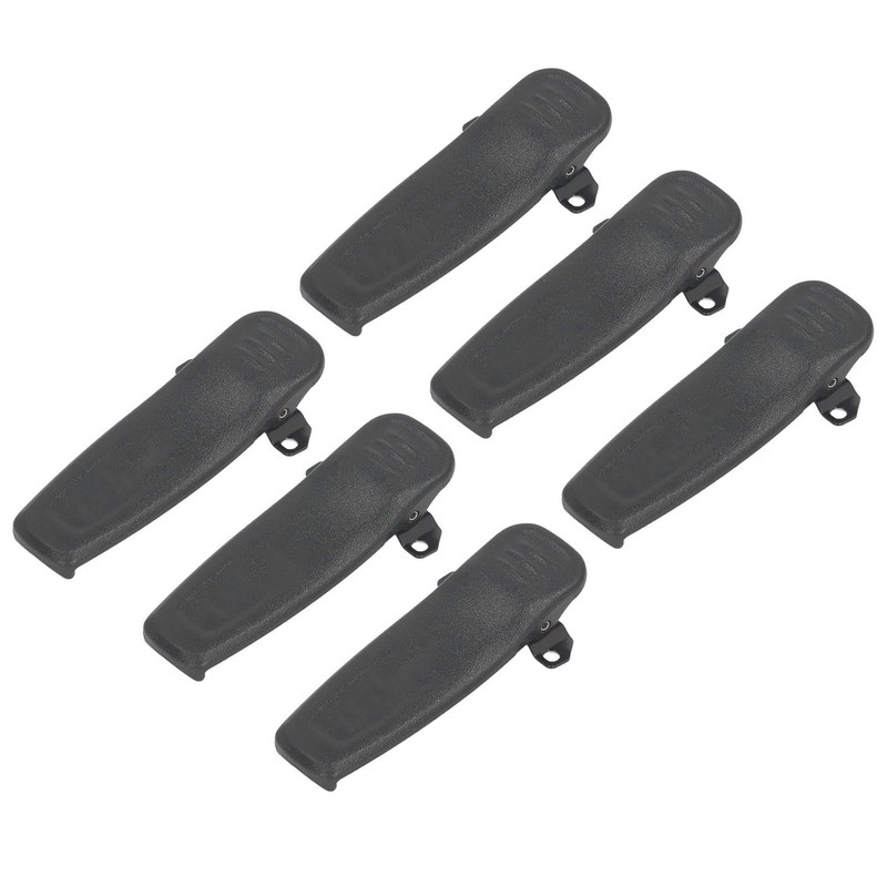 6PCS Intercom Belt Clips Portable Dual Way Talk Radio Clip