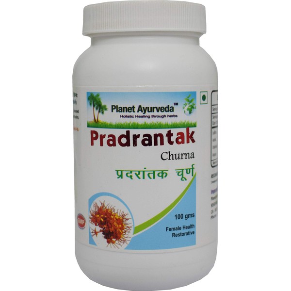 Planet Ayurveda Pradarantak Churna - Herbal Powder, 100 Grams 100% Natural and Free from Chemical; 2 Jars
