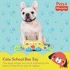 Fisher-Price for Pets School Bus Rope Toy for Dogs, Dog