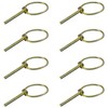 8 PCS Heavy Duty Lynch Spring Pin Assortment Kit,Round Linch