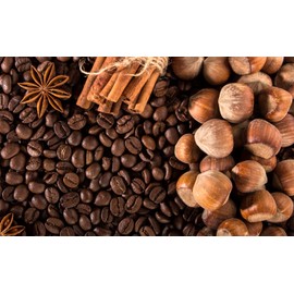 Vanilla Latte, Lone Star Candles & More's Premium Hand Poured Strongly Scented Wax Melts, The perfect Hazelnut Latte with Vanilla Syrup, 6 Wax Cubes, 2.7oz Total, USA Made in Texas 1-Pack