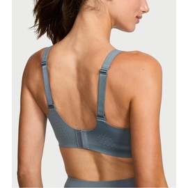 Victoria's Secret Women's VSX Featherweight Max Sports Bra, High Impact Wireless, Dark Steel, 32C