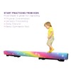 86 York 6ft/8ft Gymnastics Balance Beam, High and Low Floor