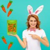 Fruidles Easter Gummi Carrots Candy, Delicious Fruit Flavors Gummies, Soft,