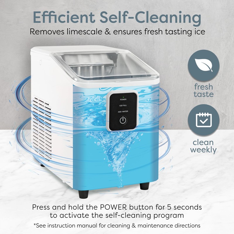 Igloo Portable Ice Maker with Scoop & Basket -Ice Maker