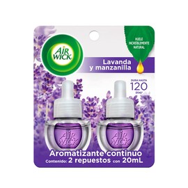 Air Wick Repuesto para Aromatizante Eléctrico, Lavanda Manzanilla, 21ml