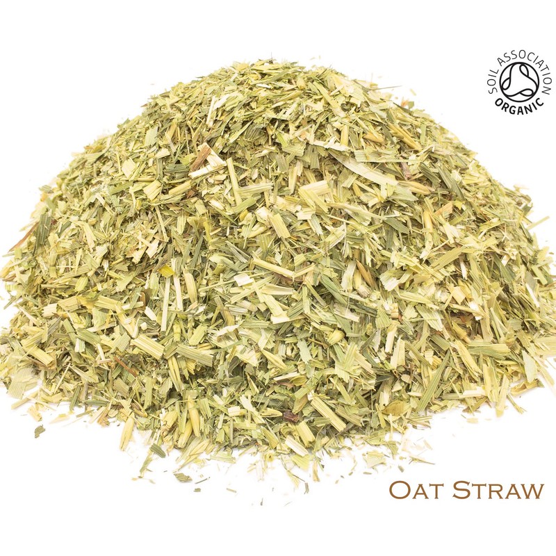 Organic Oat Straw Pure Herbal Infusion (25 Unbleached Tea Bags