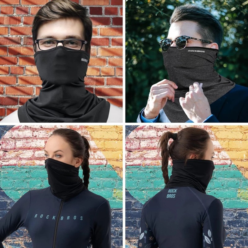Unbranded Neck Gaiter-UPF 50+ Cool Lightweight Face Cover UV Protection
