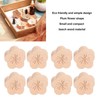 8 Pcs Essential Oil Car Diffuser Plum Flower Shape Natural
