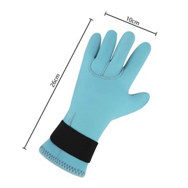 Faxianther Neoprene Gloves Thermal Gloves Non-Slip Gloves Wear-Resistant Thick Warm Wetsuit Gloves Diving Gloves Swimming Water Sports Neoprene Gloves for Men Women