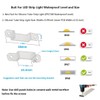 MSDUSA 100 Pack LED Strip Light Mounting Brackets LED Strip