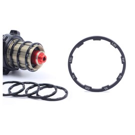 Juscycling Spacer Washer for Flywheel Cassette MTB Road Bike Bicycle Hub 7/8/9/10/11S, Various Size Options of 1/1.5/2/1.85//2.18/2.35mm (1 PCS of 2.35mm)