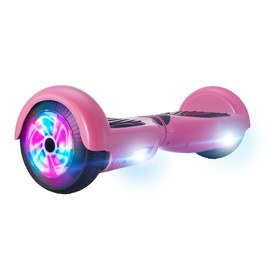 GlareWheel M2 Hoverboard Light Up Wheels Bluetooth Pink