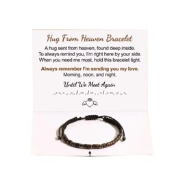 Stocking Stuffers Holiday Outfits for Women 2024 Morse Code Bracelets for Women Teen Girl Gifts Trendy Stuff Inspirational Gifts Friendship Gifts for Men