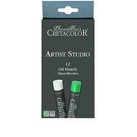 Cretacolor Studio Oil Pastel Chalks, Case of 12