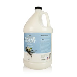 Bark 2 Basics Vanilla Greek Yogurt Dog Shampoo, 1 Gallon | Protein Pet Shampoo, All Natural Ingredients, Restores Moisture, Gently Repairs and Nourishes Coat, Cruelty-Free