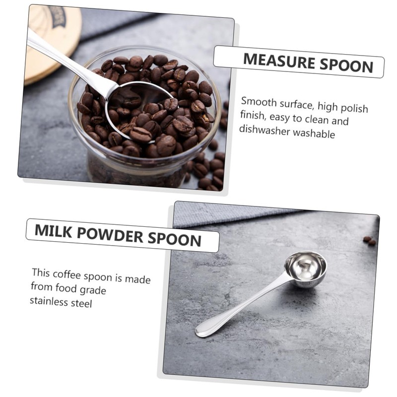 BIUDECO Measure Spoon 25ml Stainless Spoon Rustproof Dishwasher Washable Ideal