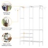 SlickBlue 4-Layer Closet Organizing Rack with Heavy Duty Hanging Rod