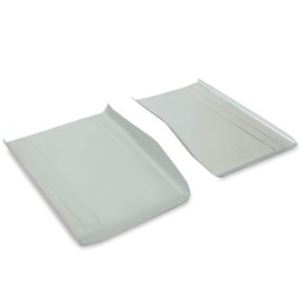 ECOTRIC Front Floor Pans Compatible with 1984-2001 Cherokee XJ Series & 1984-1990 Wagoneer Mid-Size & 1986-1992 Comanche MJ Series Steel Silvery LH & RH