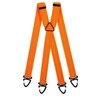 Olata Men’s Hi-Vis Reflective Braces/Suspenders with Extra Wide Straps and