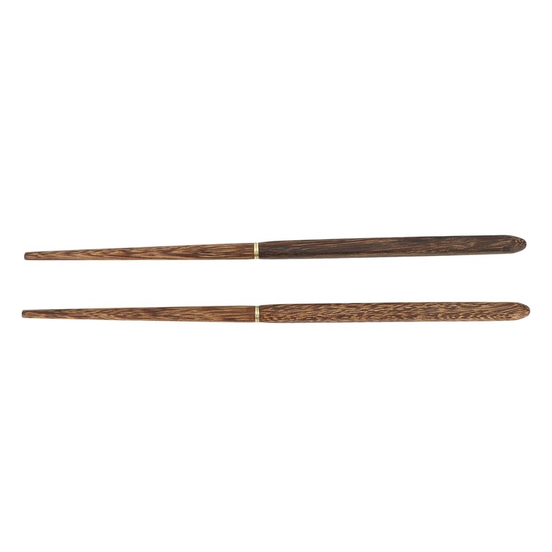 Foldable Wood Chopsticks Portable Detachable Wooden Flatware Chopsticks for Outdoor
