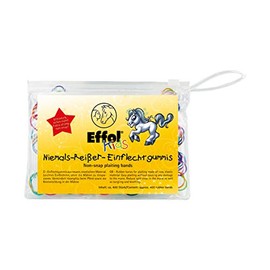 Effol Kids non-snap plaiting bands colored