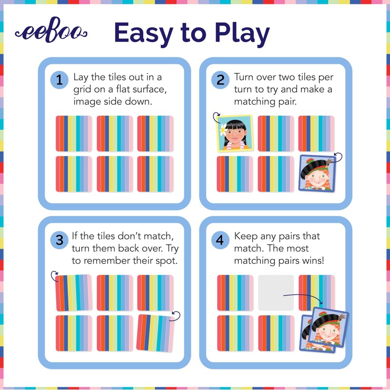 eeBoo: Memory and Matching Game- I Never Forget a Face-