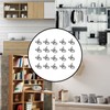20 PCS Shelf Support Pegs Shape Bracket Pegs Cupboard Shelf