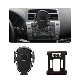 DJXCAR Car Phone Holder Fits for Mazda 6 2009-2013[Only fits for 2009-2013], Car Phone Mount Snugly fit Navigation Bracket Air Vent, Fits 4.7-7 inch Phones,360°Rotable, Easy to Install