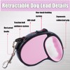 Retractable Dog Lead, 360° Tangle-Free Dog Leash, Strong Nylon Tape