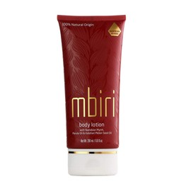 Mbiri Marula Body Lotion, 100% Natural Cosmetics Body Lotion with Marula Oil, Shea Butter and Myrrh, Vegan (1 x 200 ml)