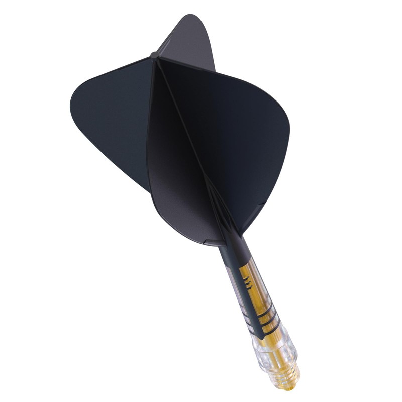 CUESOUL ROST T19 Carbon Integrated Dart Shaft and Flight,Kite Shape,Set