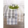 DII Homestead Plaid Tabletoppers, Table Runner, 14x72
